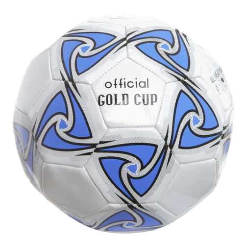 Футбольный мяч Gratwest Official Gold Cup Т73811 №5 white/blue в Спортмастер
