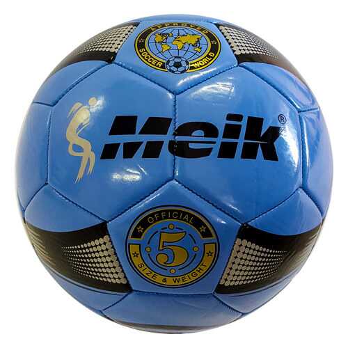 Футбольный мяч Meik 54 C33392-3 №5 light blue в Спортмастер