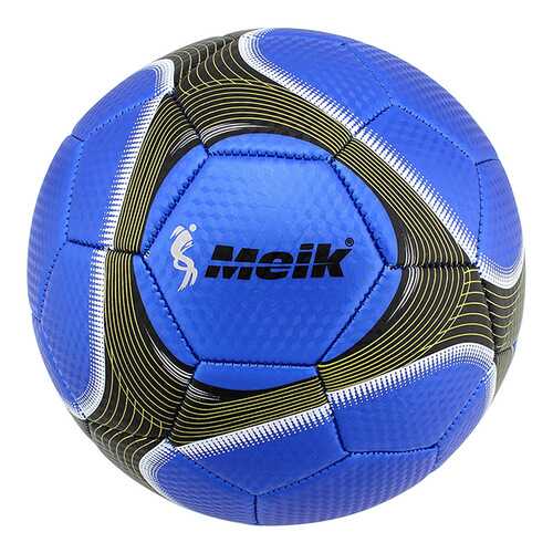 Футбольный мяч Meik 67 D26076-1 №5 blue в Спортмастер