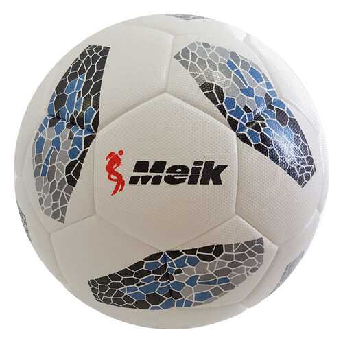 Футбольный мяч Meik C33390-2 №5 black/blue/grey в Спортмастер