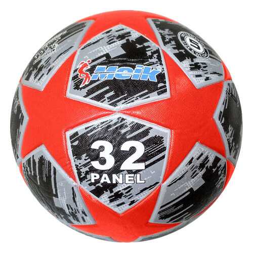 Футбольный мяч Meik Лига Чемпионов R18028-B №5 black/red в Спортмастер