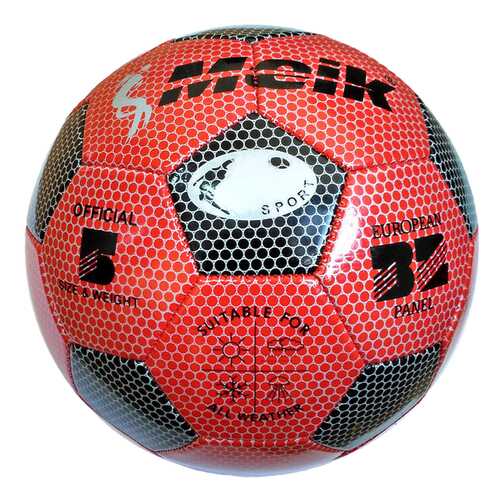 Футбольный мяч Meik R18025 №5 black/red в Спортмастер