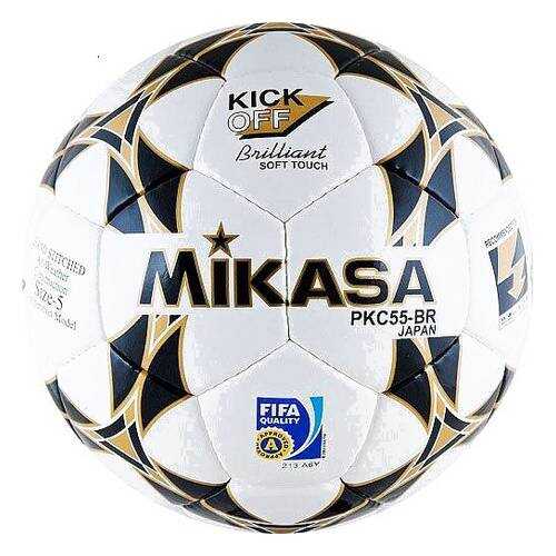 Футбольный мяч Mikasa PKC55BR-1 №5 white/black в Спортмастер