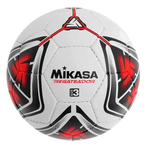 Футбольный мяч Mikasa Regateador5-R №3 white/black/red в Спортмастер