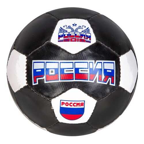Футбольный мяч Minsa Россия №5 black/white в Спортмастер