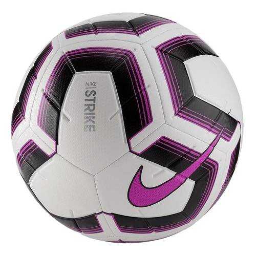 Футбольный мяч Nike Strike №4 white/violet/black в Спортмастер
