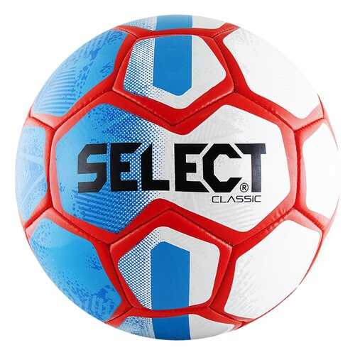 Футбольный мяч Select Classic №5 белый/красный/синий в Спортмастер