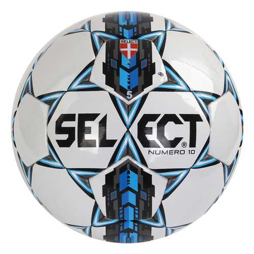 Футбольный мяч Select Number 10 IMS №5 white/blue в Спортмастер