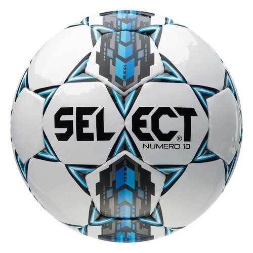 Футбольный мяч Select Numero10 №5 white/blue в Спортмастер
