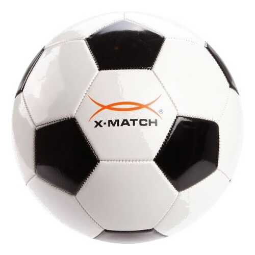 Футбольный мяч X-Match 56439 №5 white/black в Спортмастер