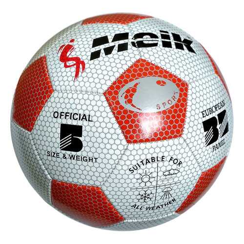 R18024 Мяч футбольный Meik-3009 3-слоя PVC 1.6, 300 гр, машинная сшивка в Спортмастер