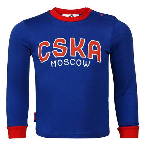 Футболка ПФК ЦСКА CSKA Moscow, синяя, 92 см в Спортмастер