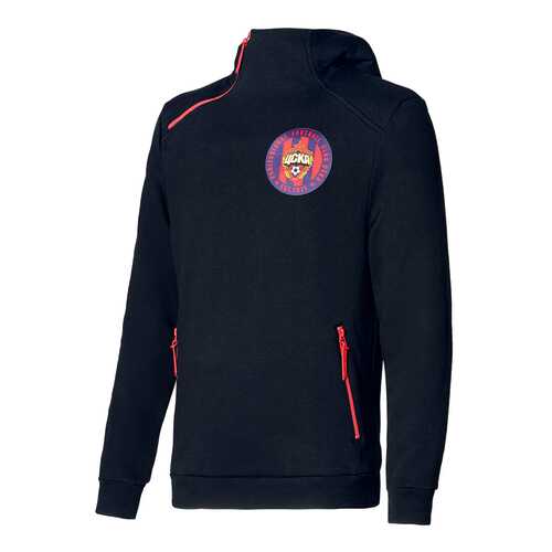 Худи ПФК ЦСКА PFC CSKA est 1911, черное, S в Спортмастер