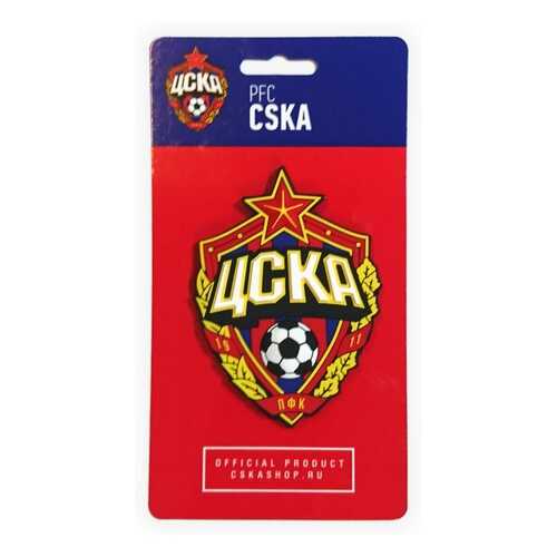 Магнит ПФК ЦСКА Эмблема желтый/красный/синий в Спортмастер