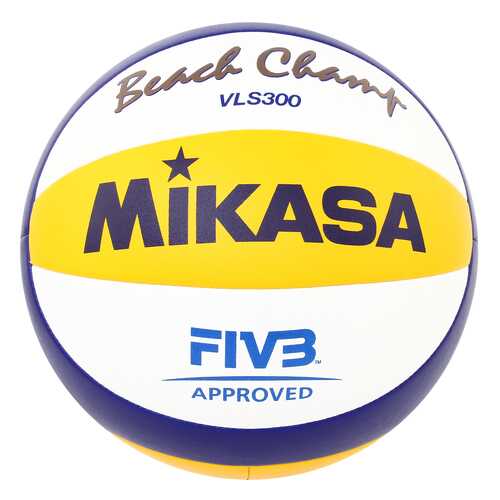 Волейбольный мяч Mikasa VLS300 №5 blue/white/yellow в Спортмастер