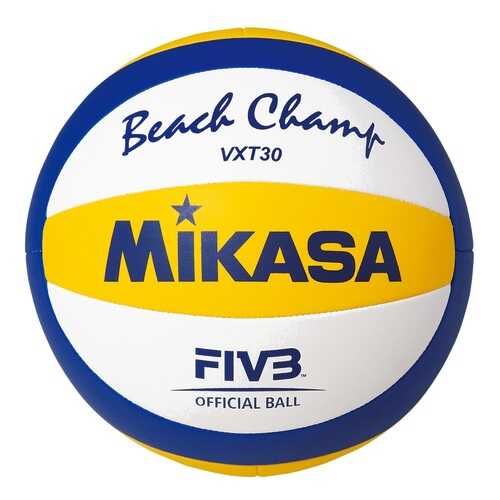 Волейбольный мяч Mikasa VXT30 №5 blue/white/yellow в Спортмастер