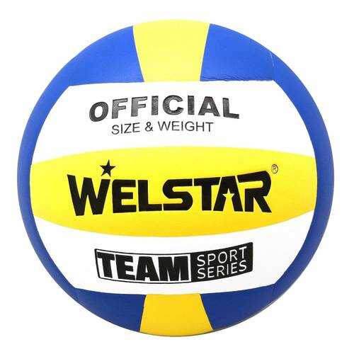 Волейбольный мяч Welstar VLPU4411A №5 blue в Спортмастер