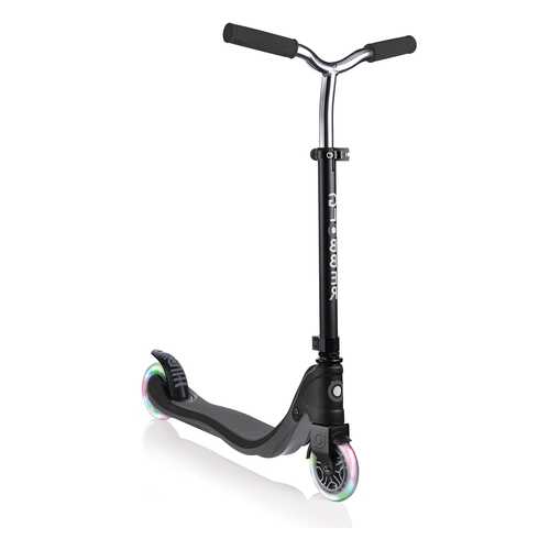 Самокат Globber Flow 125 Lights black в Спортмастер