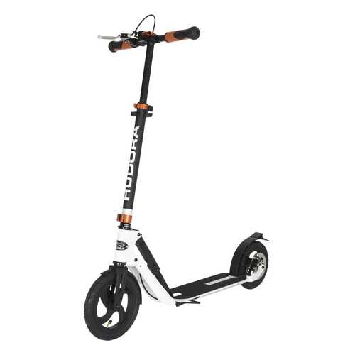 Самокат Hudora Big Wheel Air 230 Dual Brake black/silver/white в Спортмастер