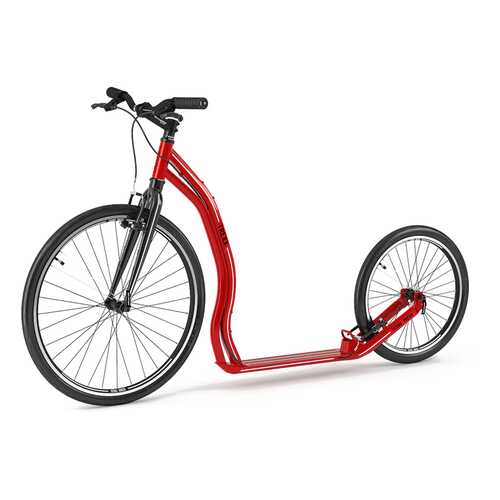Самокат Yedoo Trexx black/red в Спортмастер