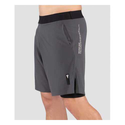 FIFTY Мужские шорты Eminent black/grey FA-MS-0201-BDG, черный/серый - L в Спортмастер