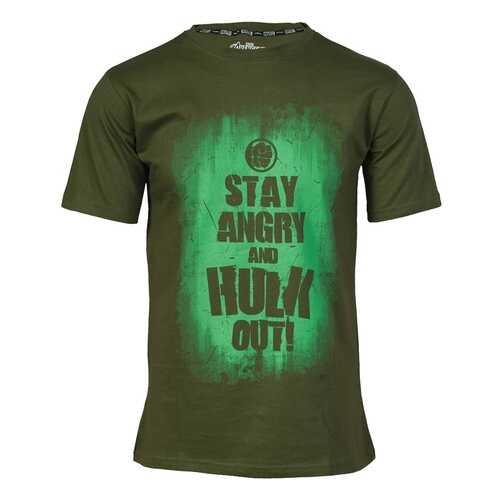 Футболка Good Loot Marvel AVAS Hulk Slogan, зеленый, S INT в Спортмастер