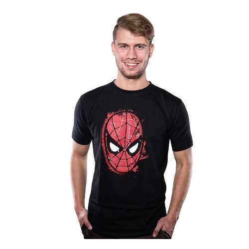 Футболка Good Loot Marvel Comics Spiderman Mask, черный, XS INT в Спортмастер