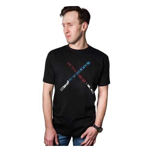 Футболка Good Loot Star Wars Light Sabers, черный, M INT в Спортмастер