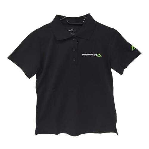 Футболка Merida Polo Shirt black кор.рукав L (2287012582) в Спортмастер