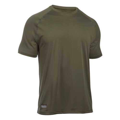 Футболка Under Armour Tactical Tech SS, 390 зеленая, MD в Спортмастер