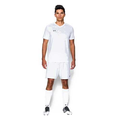 Футболка Under Armour Threadborne Match Jersey, 100 белая, SM в Спортмастер