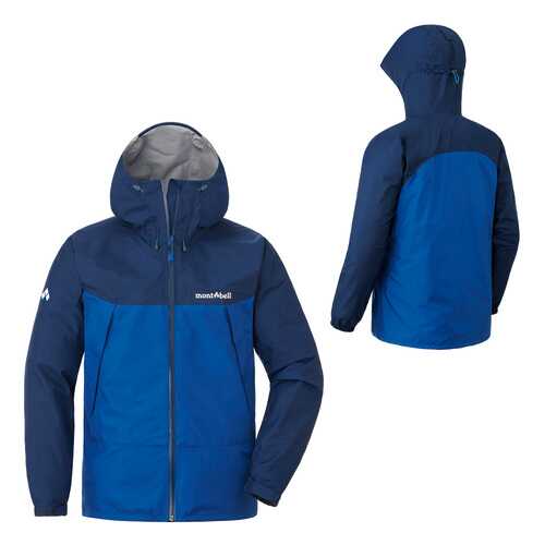 Куртка Montbell Thunder Pass Jacket, синяя/темно-синяя, XL в Спортмастер