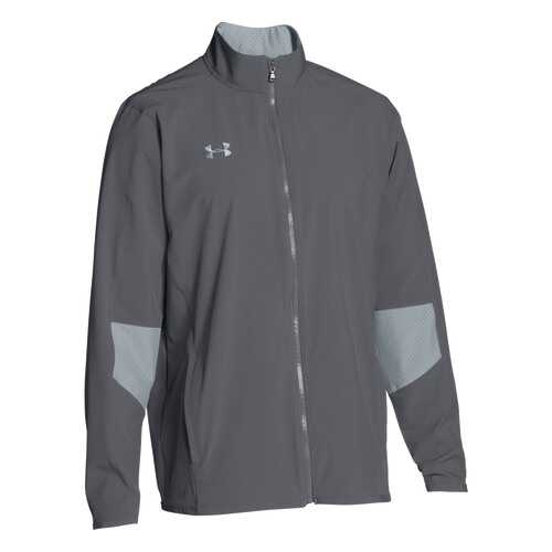 Куртка Under Armour Charger Warm Up Woven Full Zip, 040 серая, LG в Спортмастер