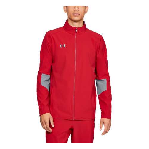 Куртка Under Armour Charger Warm Up Woven Full Zip, 600 красная, LG в Спортмастер