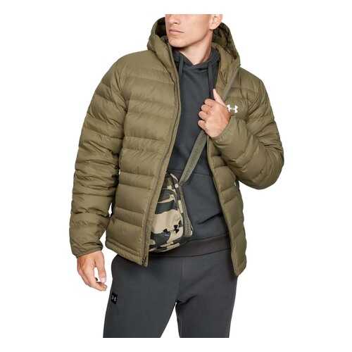 Куртка Under Armour Down 600 fill-power Hooded, 331 зеленая, MD в Спортмастер