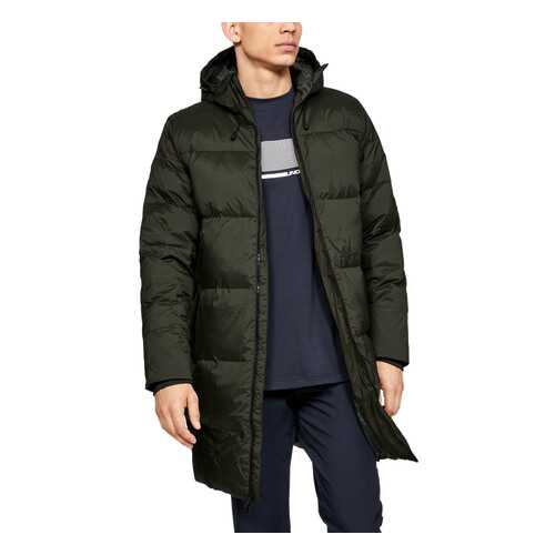 Куртка Under Armour Down 600 Fill Power Parka Hooded, 357 зеленая, MD в Спортмастер