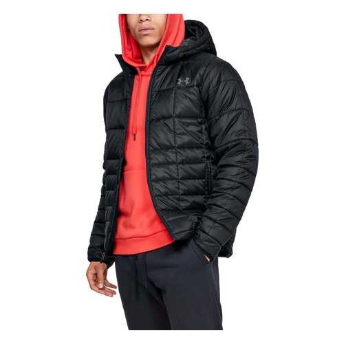 Куртка Under Armour Insulated Hooded, 001 черная, SM в Спортмастер
