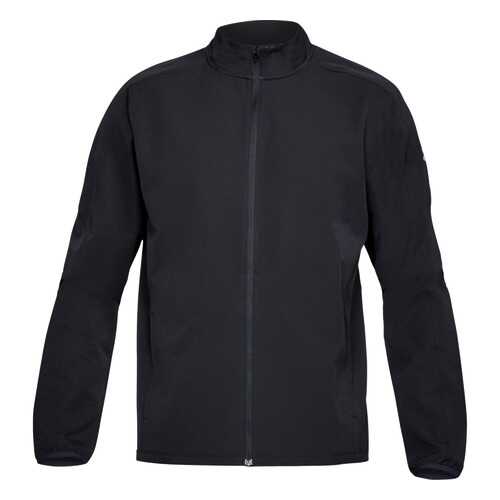 Куртка Under Armour Storm Launch Run Full Zip, 001 черная, SM в Спортмастер