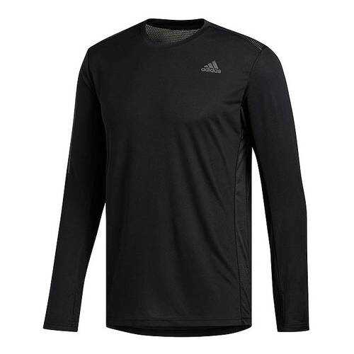 Лонгслив Adidas Own the Run, black, XL INT в Спортмастер