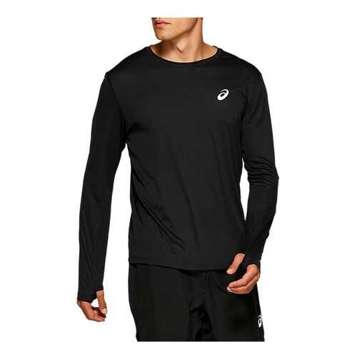 Лонгслив Asics Silver, black, M INT в Спортмастер