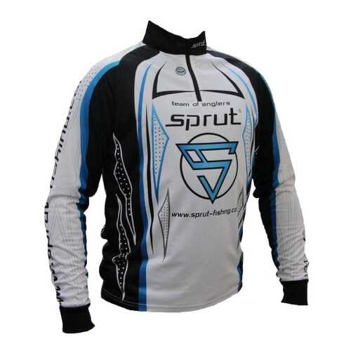 Лонгслив Sprut Team of Anglers, white/black/blue, XL INT в Спортмастер