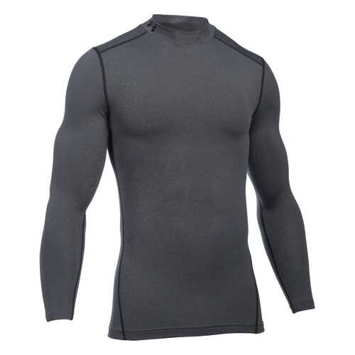Лонгслив Under Armour ColdGear Armour Compression Mock LS, 090 серый, LG в Спортмастер
