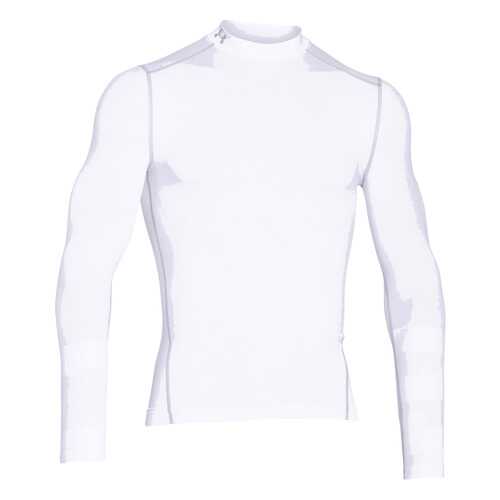 Лонгслив Under Armour ColdGear Armour Compression Mock LS, 100 белый, MD в Спортмастер