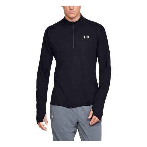 Лонгслив Under Armour Streaker Half Zip Run LS, 001 черный, XL в Спортмастер