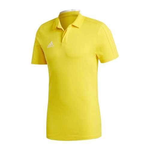 Поло Adidas Condivo 18, yellow/white, M INT в Спортмастер