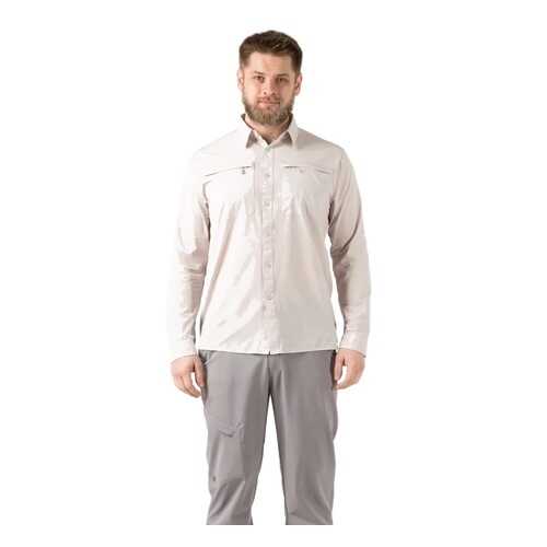 Рубашка FHM Airy, бежевый, 3XL INT в Спортмастер