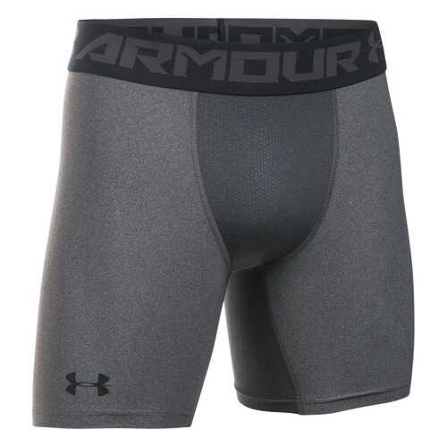 Спортивные шорты Under Armour HeatGear Armour 15cm Mid Compression, 090 серые, MD в Спортмастер