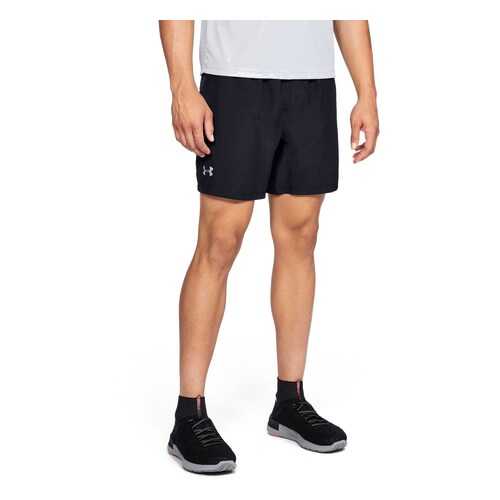Спортивные шорты Under Armour Speed Stride Solid 18cm Woven, 001 черные, XL в Спортмастер