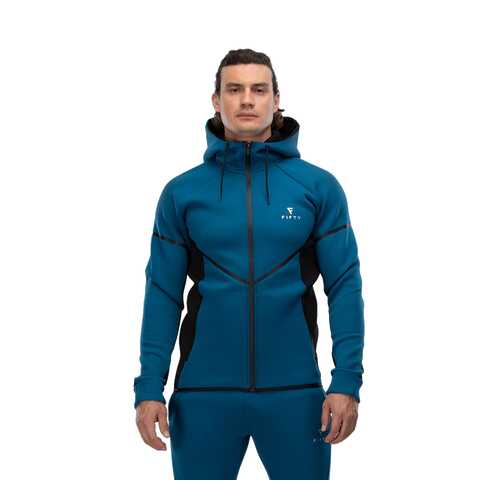 Толстовка Fifty Splendor, black/blue, S INT в Спортмастер