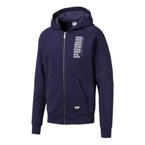 Толстовка Puma Athletics Hooded Full Zip, peacoat, S INT в Спортмастер